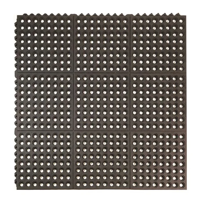 CUSHION FOOT DRAINER - 900mm X 900mm - Black - Image 3