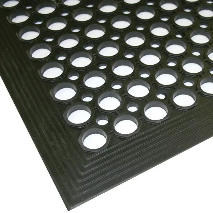 SAFEWALK ECONOMY MAT - 1500mm X 900mm - Black - Image 3