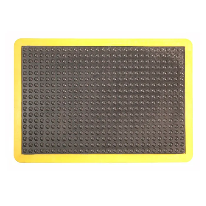 BUBBLE MAT - 900mm X 600mm - Black/Yellow - Image 2