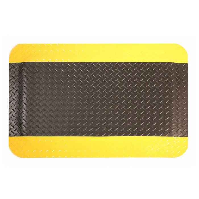 DIAMOND PLATE - 900mm X 600mm - Black/Yellow - Image 3